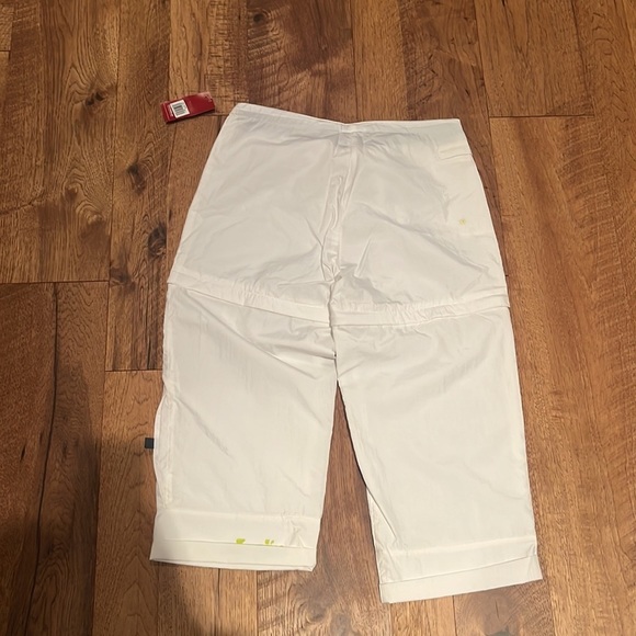 NWT Reebok Woman’s Convertible White Pants Size S - Picture 5 of 7